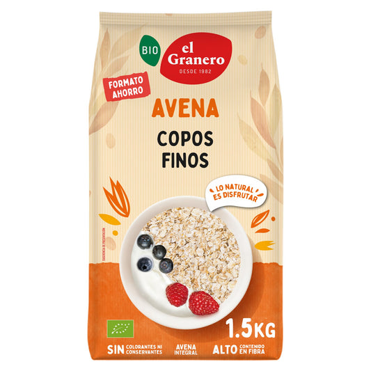 COPOS DE AVENA INTGRALES FINOS 1k
