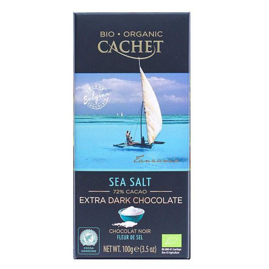 CHOCOLATE BIO NEGRO 72%SAL 100gr