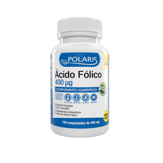 ACIDO FOLICO 400mg 100comprimidos