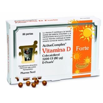 ACTVECOMPLEX VITAMINA D FORTE 80perlas