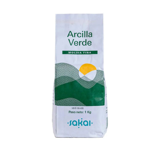 ARCILLA VERDE POLVO 1kg