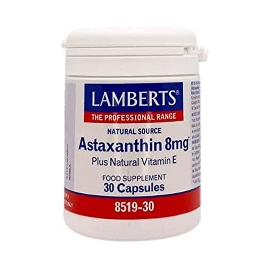 ASTAXANTINA 8mg 30cápsulas