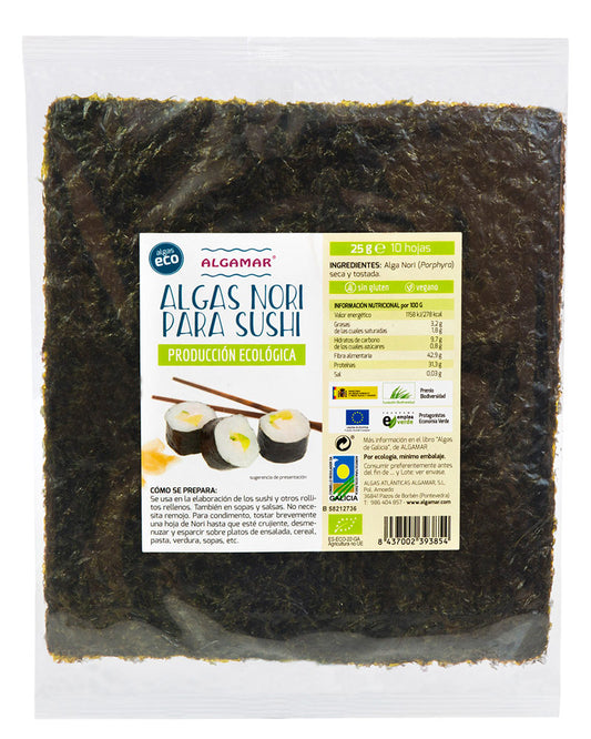 ALGA NORI TOSTADA SUSHI 25gr