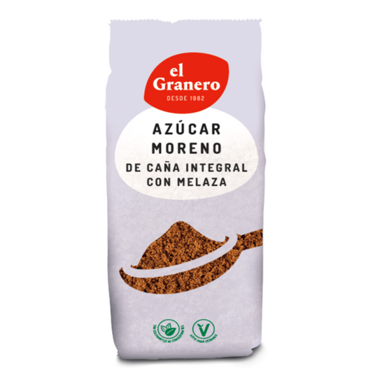 AZÚCAR INTEGRAL DE CAÑA C/MELAZA 500gr