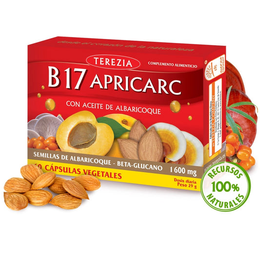 B17 APRICARC C/ACEITE SEMILLAS ALABARICOQUE 60cápsulas