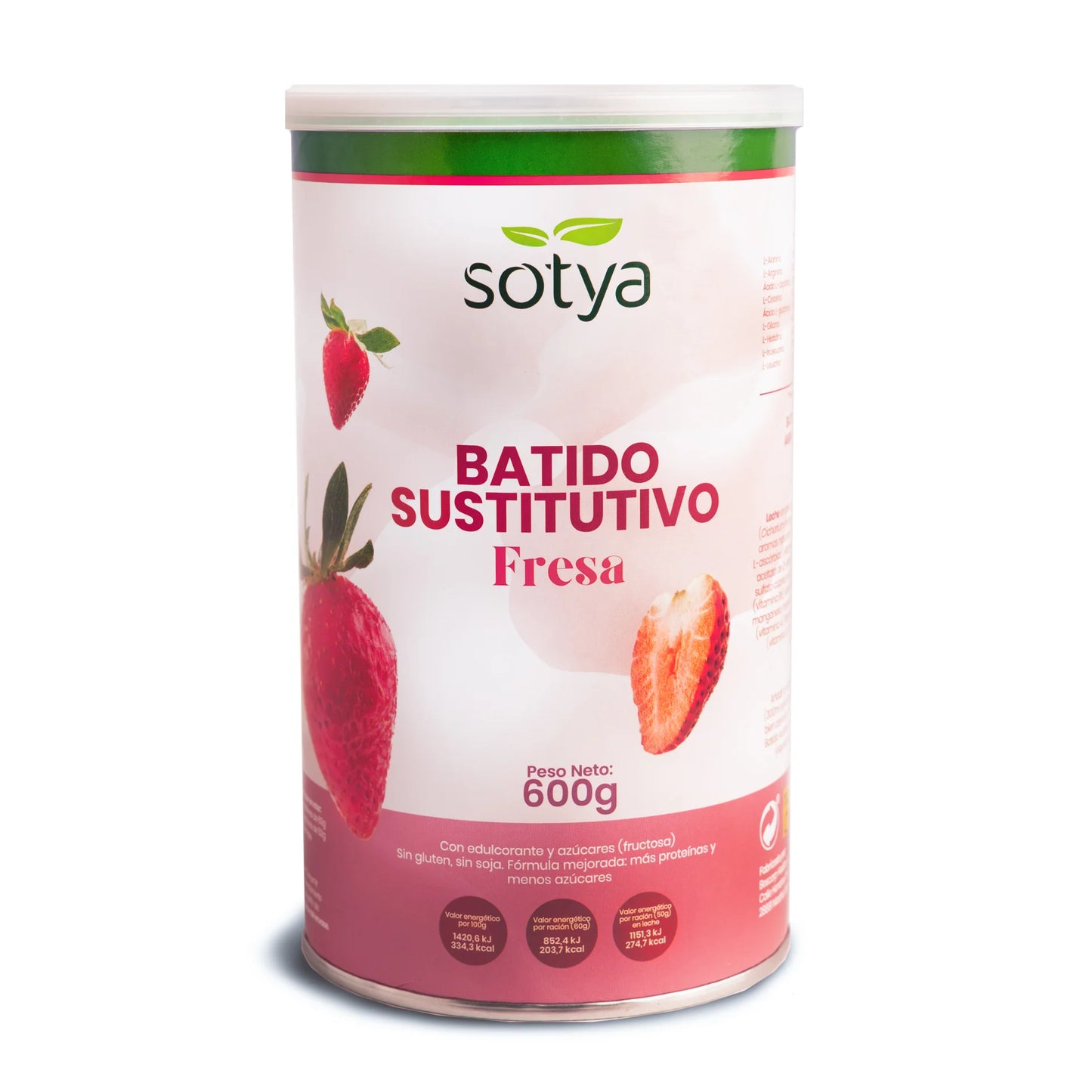 BATIDO SACIANTE FRESA  700gr