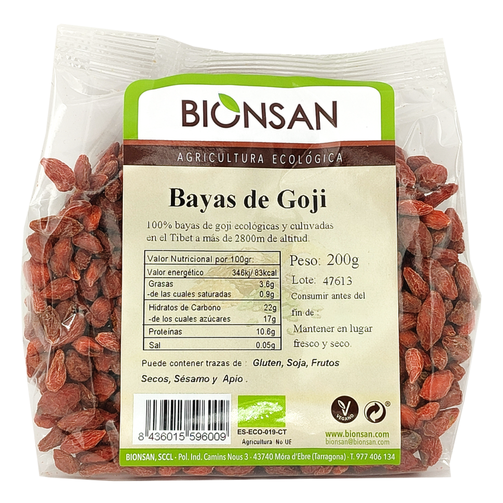 BAYAS GOJI BIO 200gr