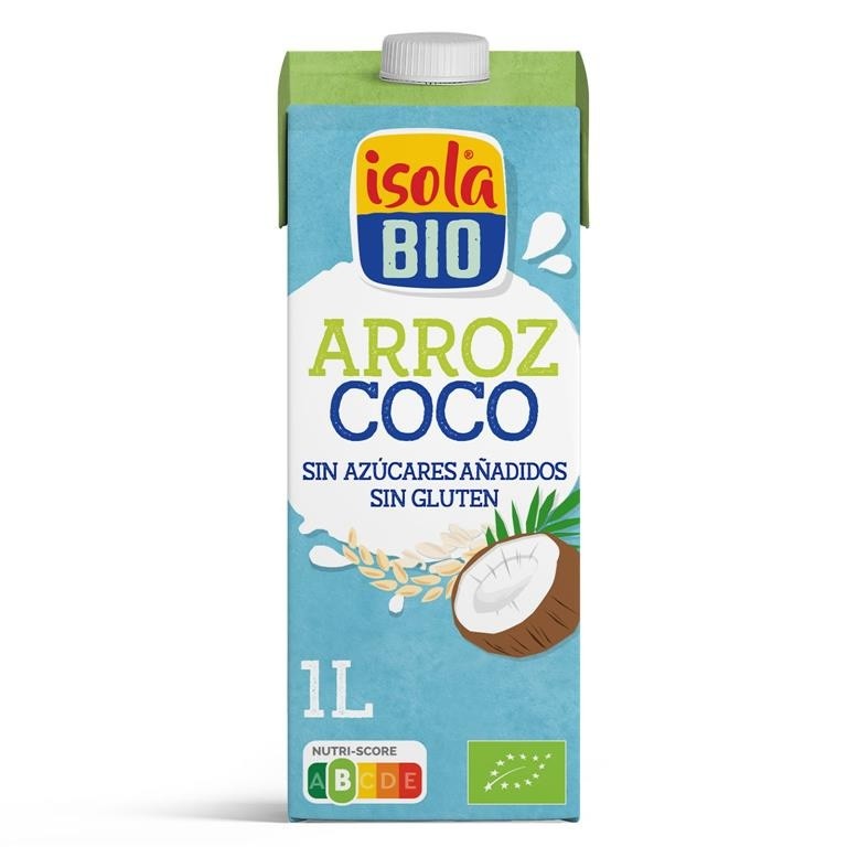 BEBIDA ARROZ/COCO BIO  ISOLA 1L