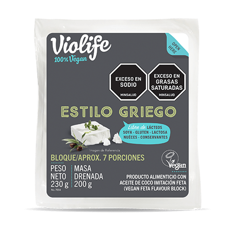BLOQUE VEGANO ESTILO GRIEGO 230gr