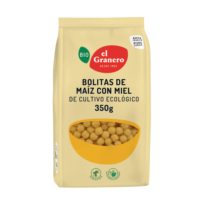 BOLITAS MAIZ C/MIEL BIO 350gr
