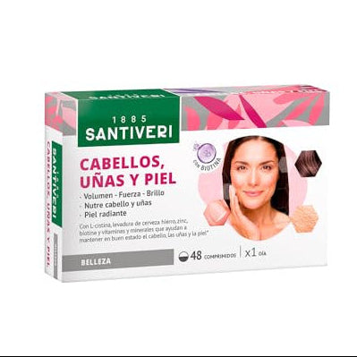 CABELLOS,UÑAS Y PIEL 48comprimdos