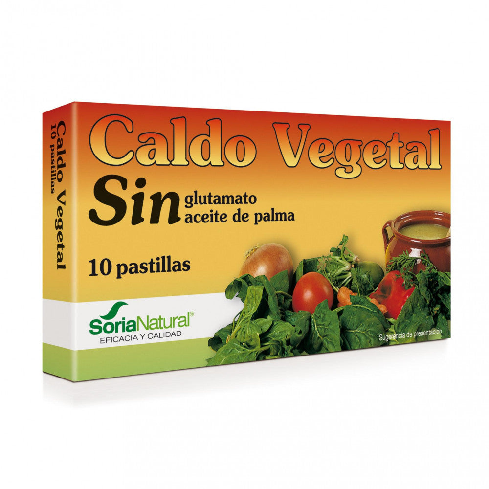 CALDO VEGETAL 10pastillas