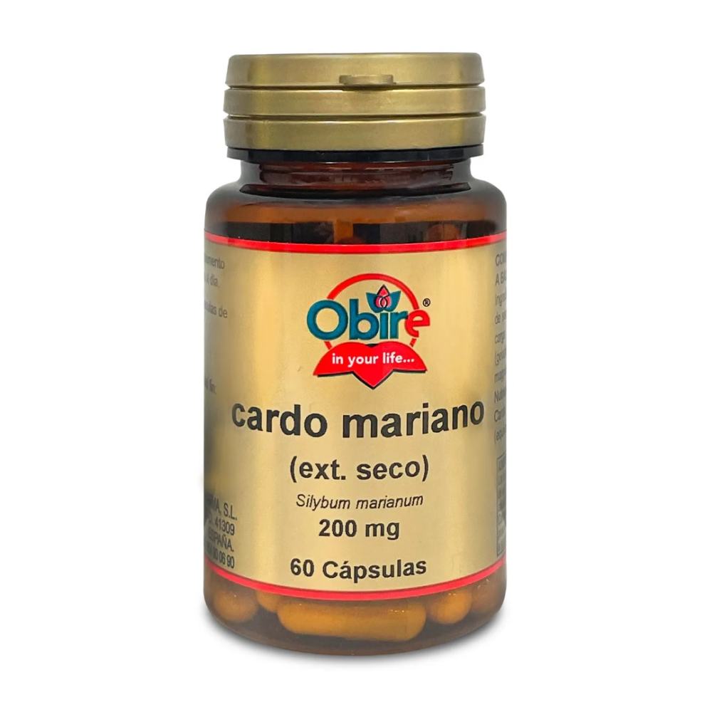 CARDO MARIANO EXTR.SECO 200mg 60cápsulas