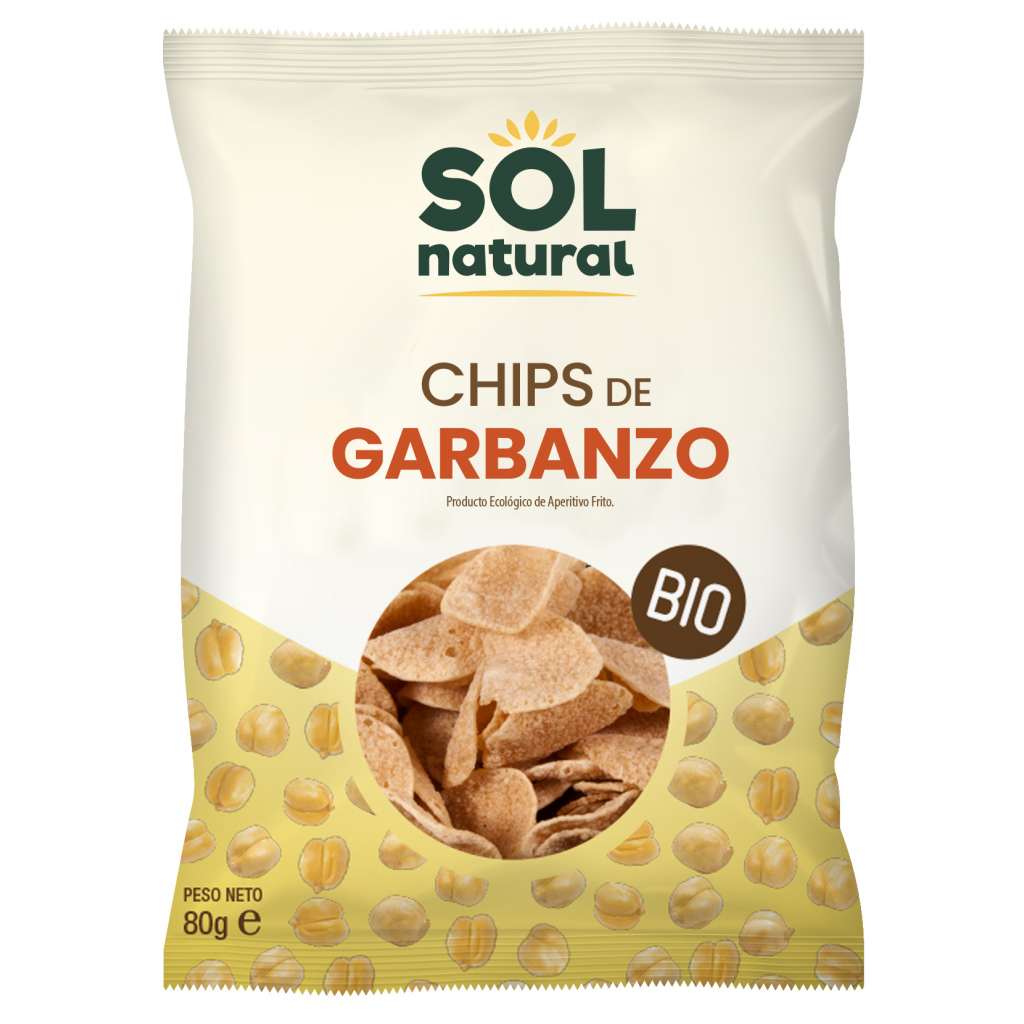 CHIPS GARBANZOS BIO 80gr