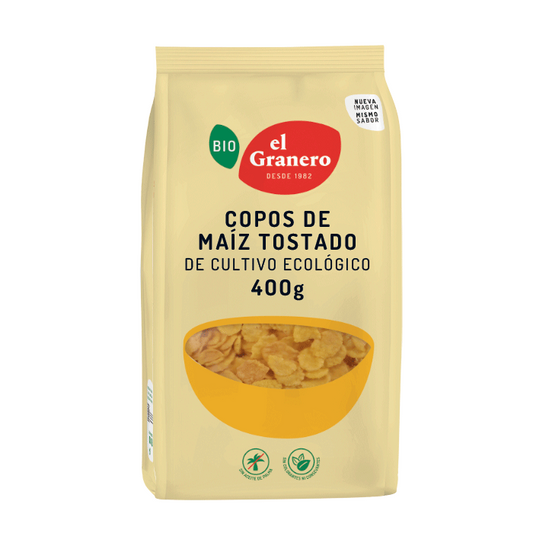 COPOS DE MAIZ TOSTADOS BIO 400gr