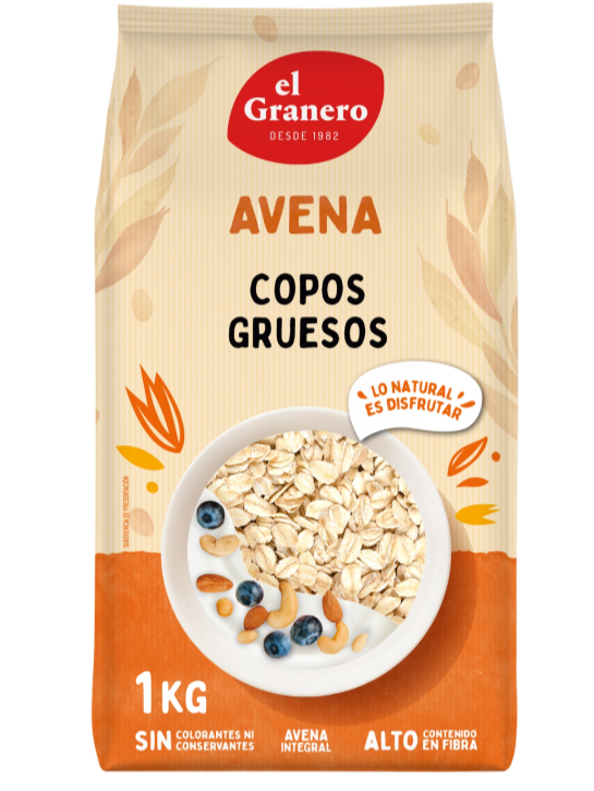 COPOS AVENA GRUESOS 1kg