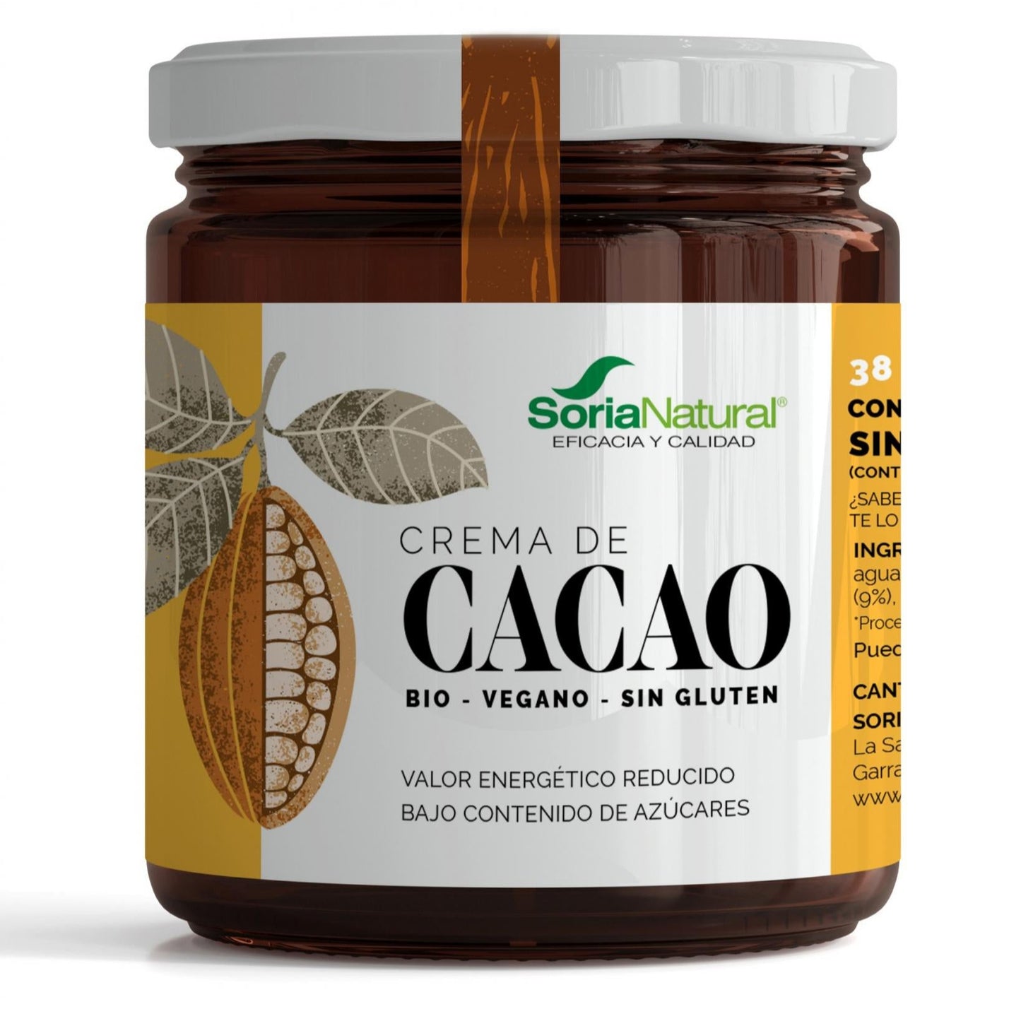 CREMA DE CACAO BIO 200gr