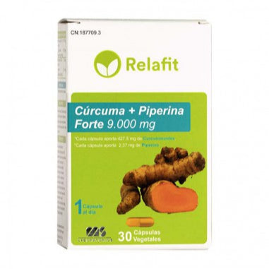CÚRCUMA+PIMIENTA FORTE  9000mg 30CAPS