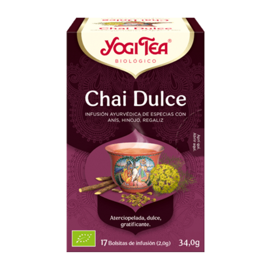YOGI TEA CHAI DULCE BIO