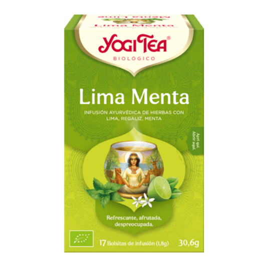 YOGI TEA MENTA LIMA