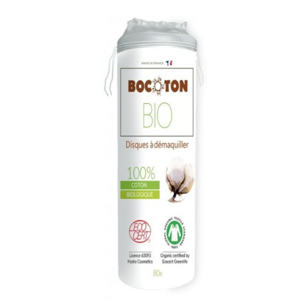 DISCOS DESMAQUILLANTES ALGODON BIO 80