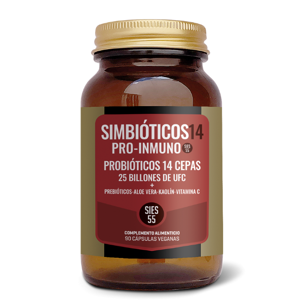 SIMBIOTICOS 14 PRO-INMUNE (ANTIGUO ALOEBIOTIC) 90cápsulas