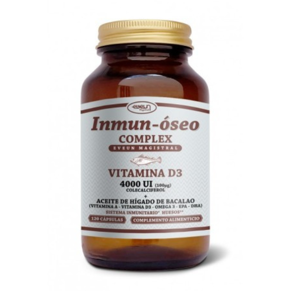 INMUN-OSEO COMPLEX (OMEGA3-VITD3 4000U.I) 120cápsulas