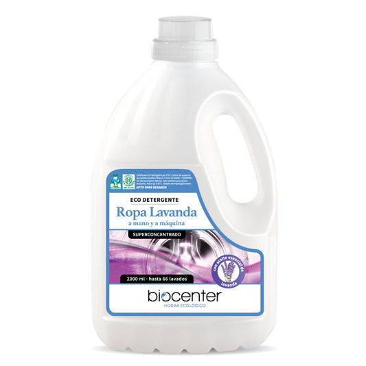 ECODETERGENTE ROPA 2L BIOCENTER(lavanda)