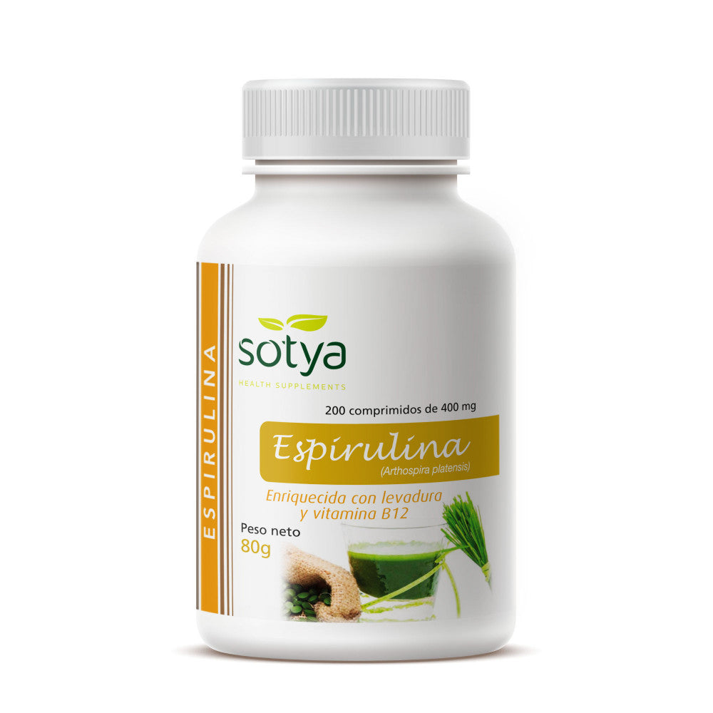 ESPIRULINA 400mg 200comprimidos