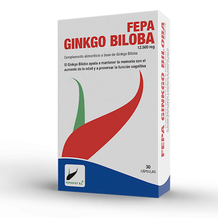 FEPA GINKGO BILOBA 12.500mg 30cápsulas