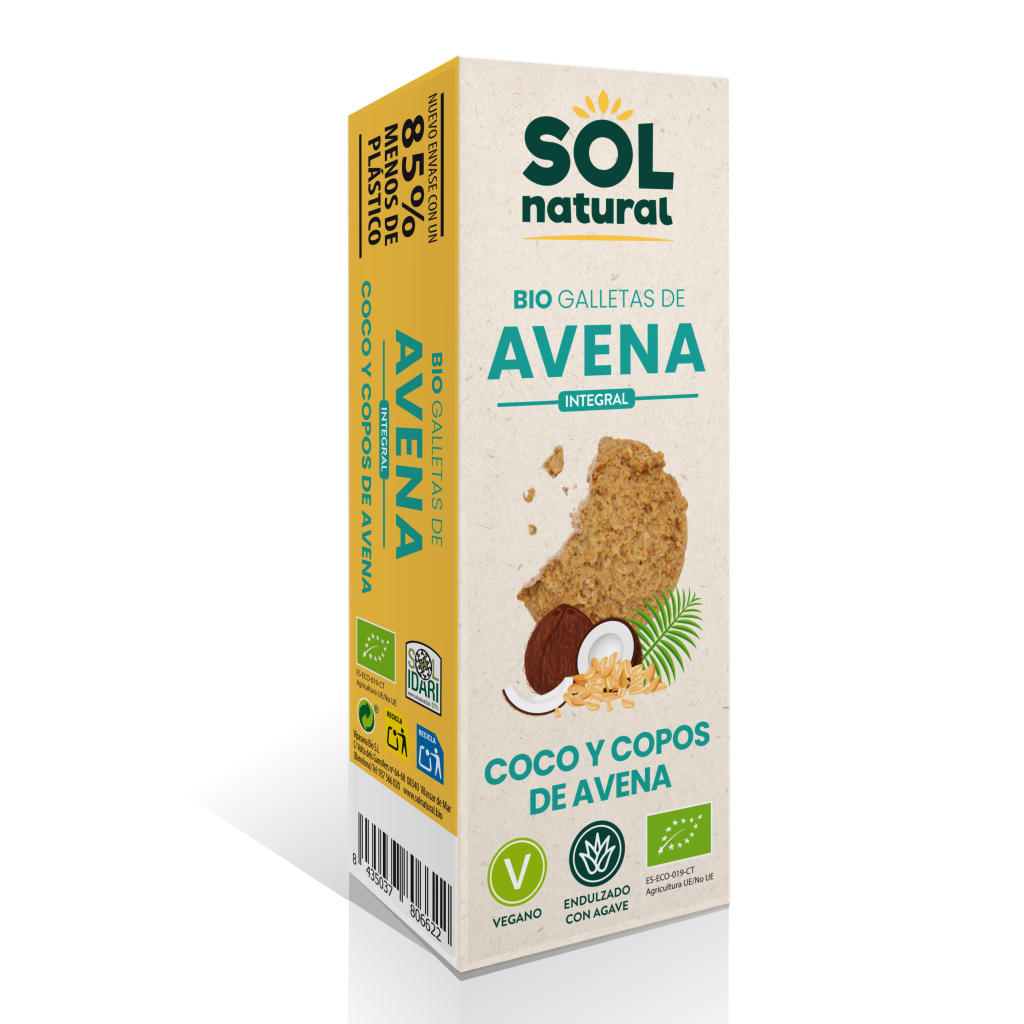 GALLETAS AVENA/COCO 175gr