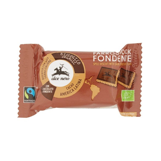 GALLETAS ESPELTA CHOCOLATE OSCURO BIO 28gr