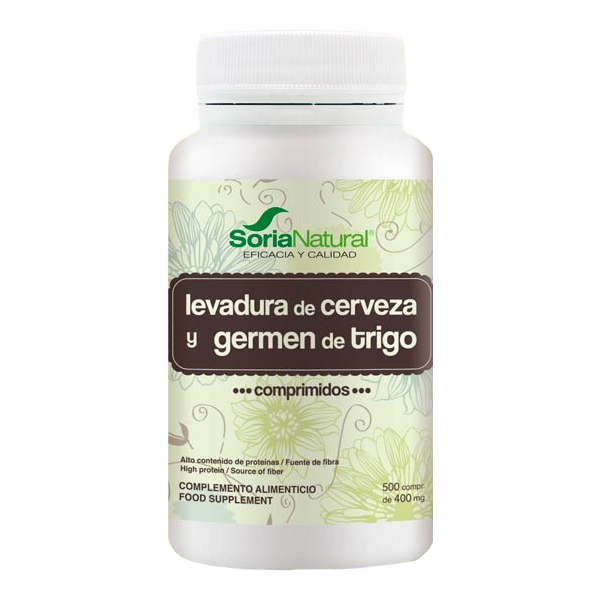 GERMEN TRIGO-LEVADURA CERVEZA 500comprimidos