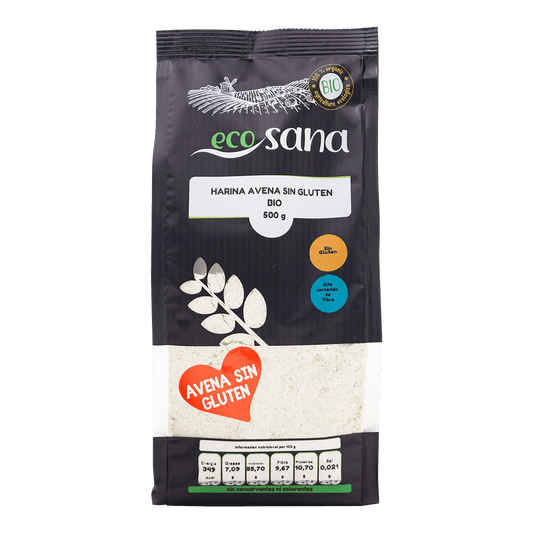 HARINA AVENA INTEGRAL S/GLUTEN 500gr