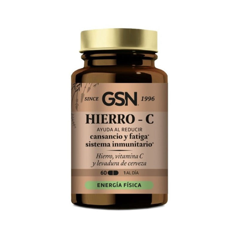 HIERRO BISGLINATO C/VITAMINA C 60comprimidos