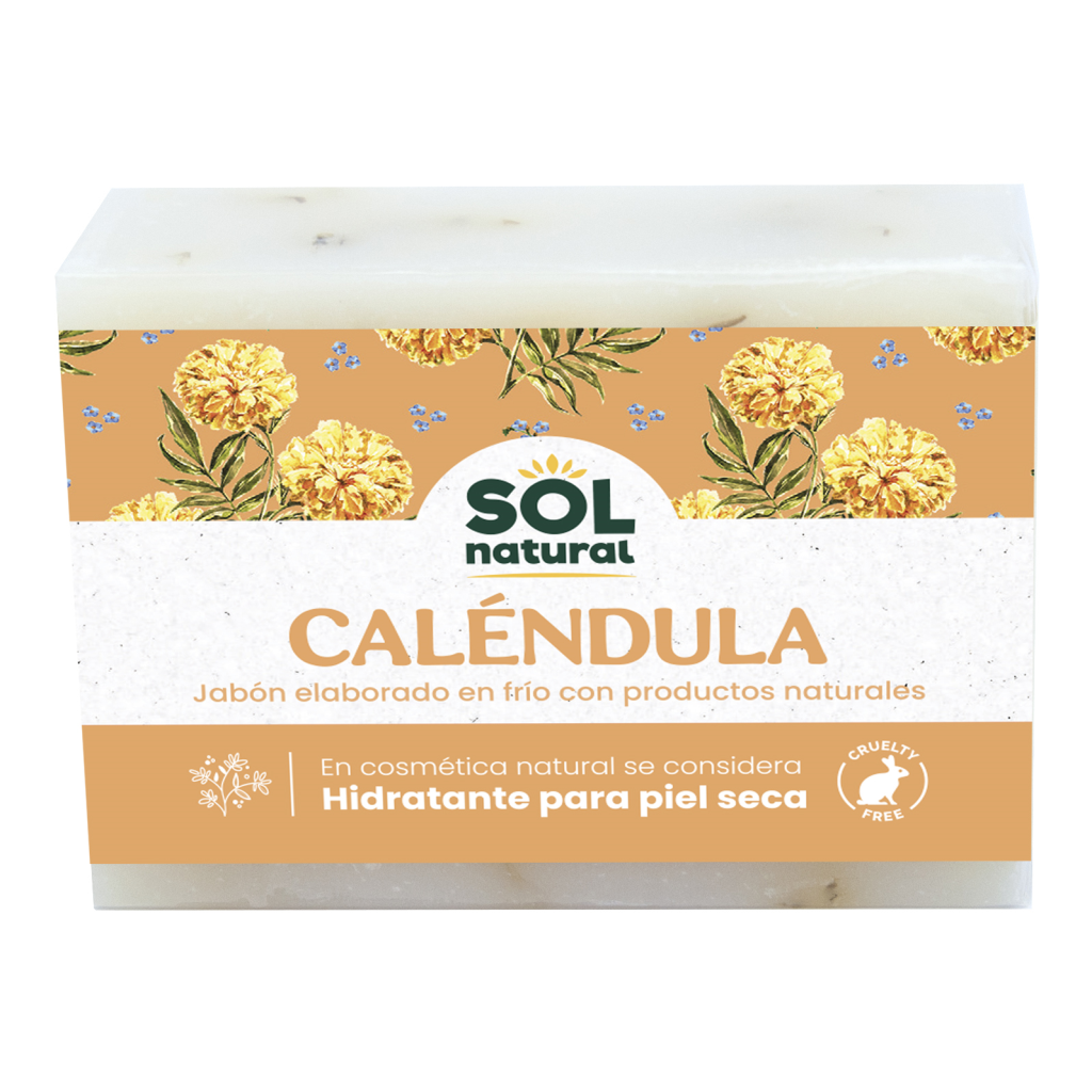 JABÓN NATURAL CALÉNDULA 100gr