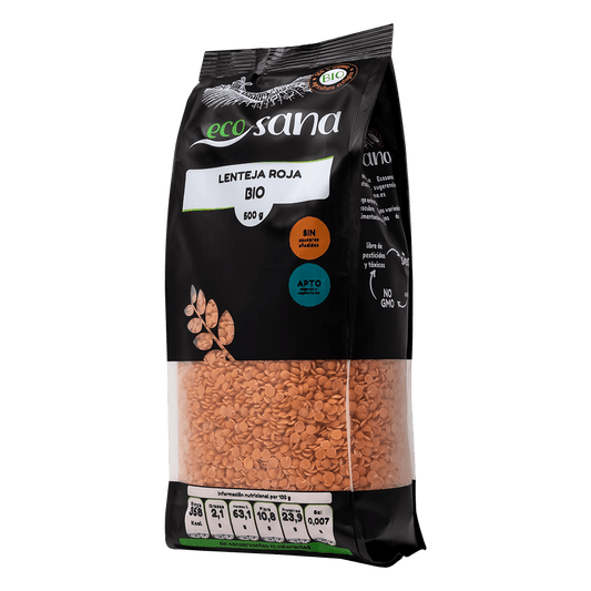 LENTEJA ROJA BIO 500gr