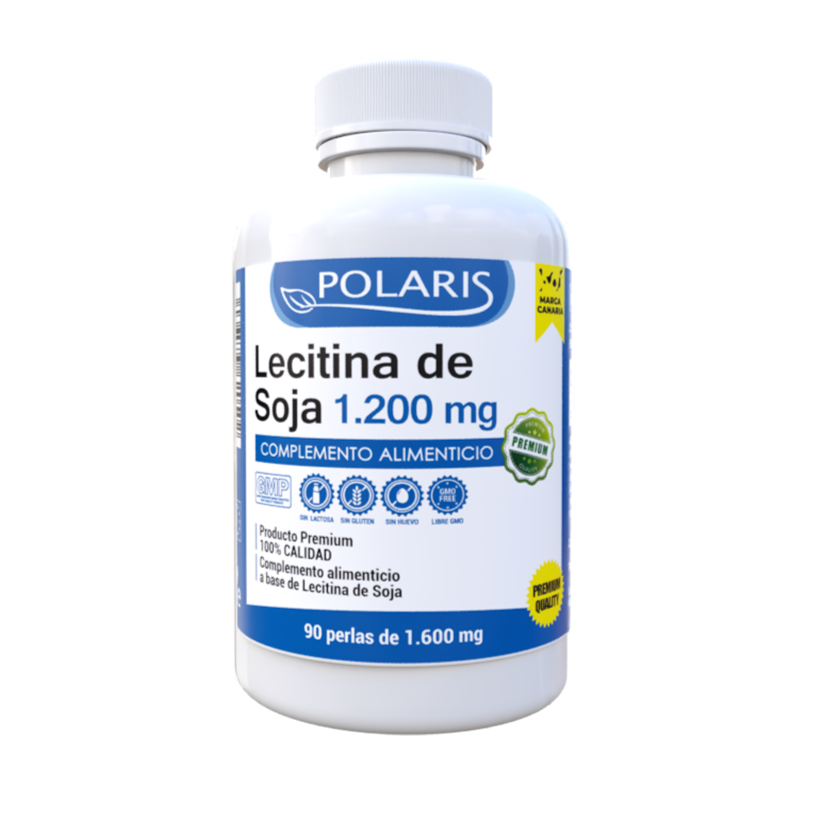 Lecitina Soja 1200mg 90perlas
