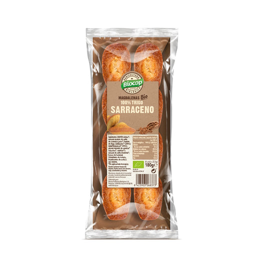 MAGDALENA 100% TRIGO SARRACENO BIO 8unidades