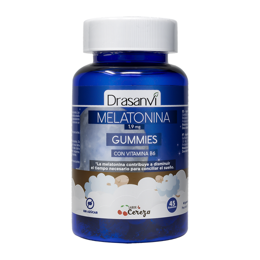 MELATONINA1,9mg+VITAMINAB6 45gominolas