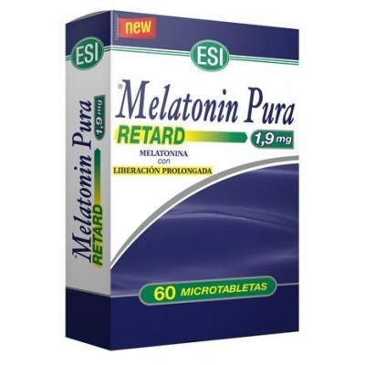 MELATONINA RETARD PURA 1,90mg 60tabletas