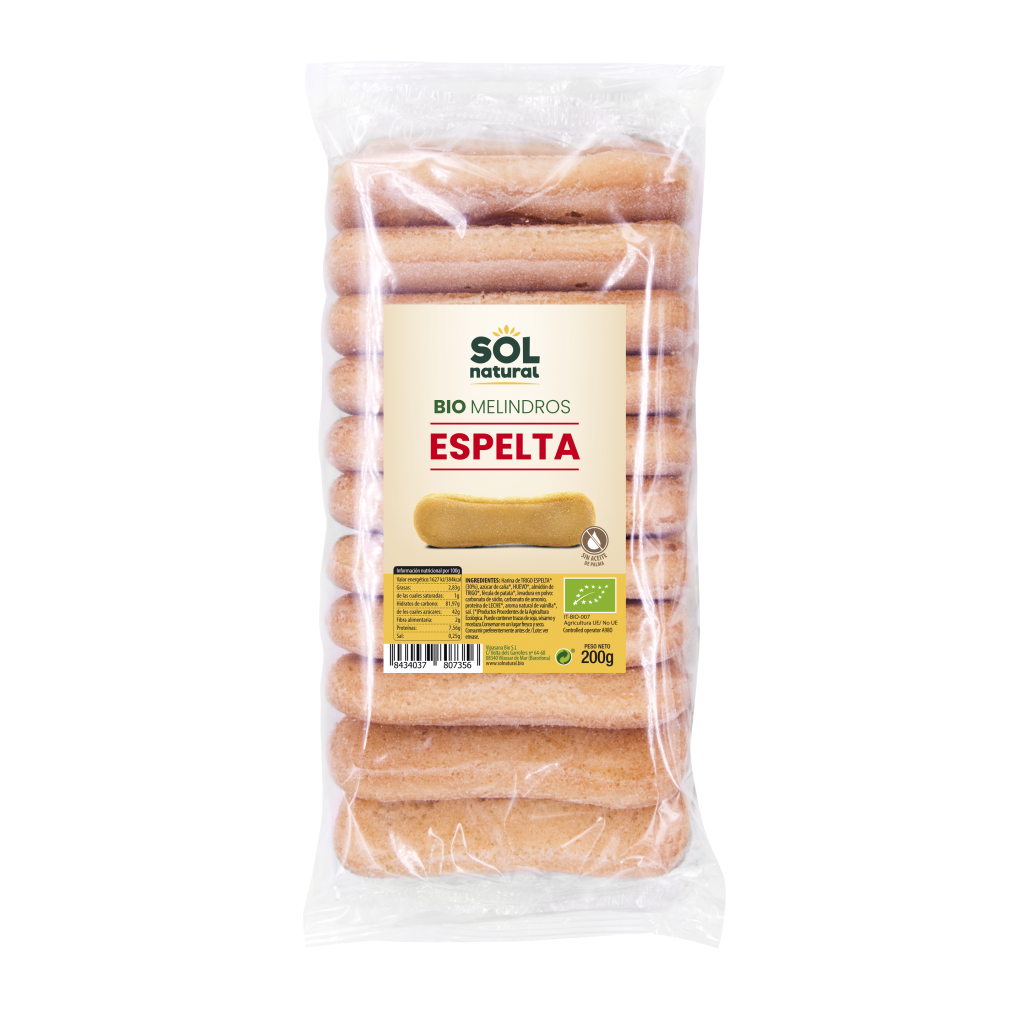 MELINDROS DE ESPELTA BIO 200gr
