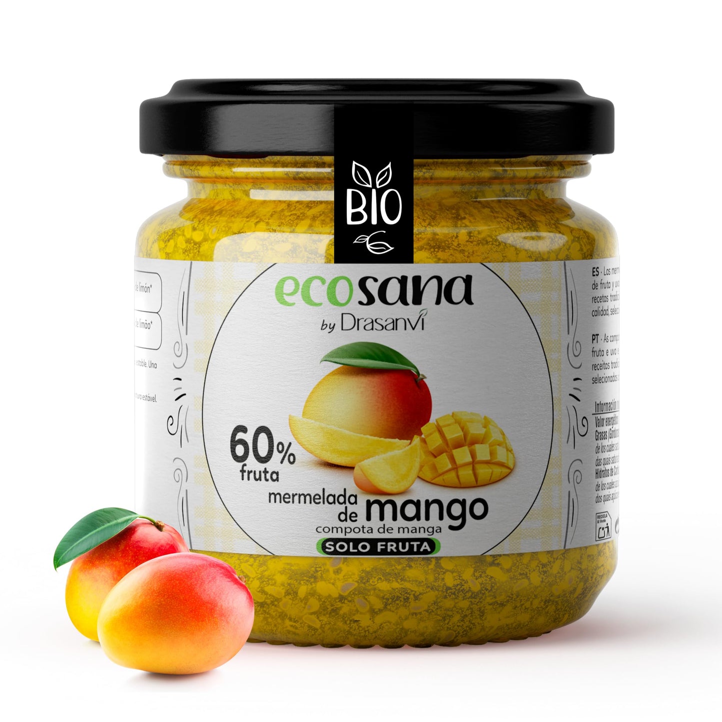 MERMELADA MANGO S/AZ 255gr