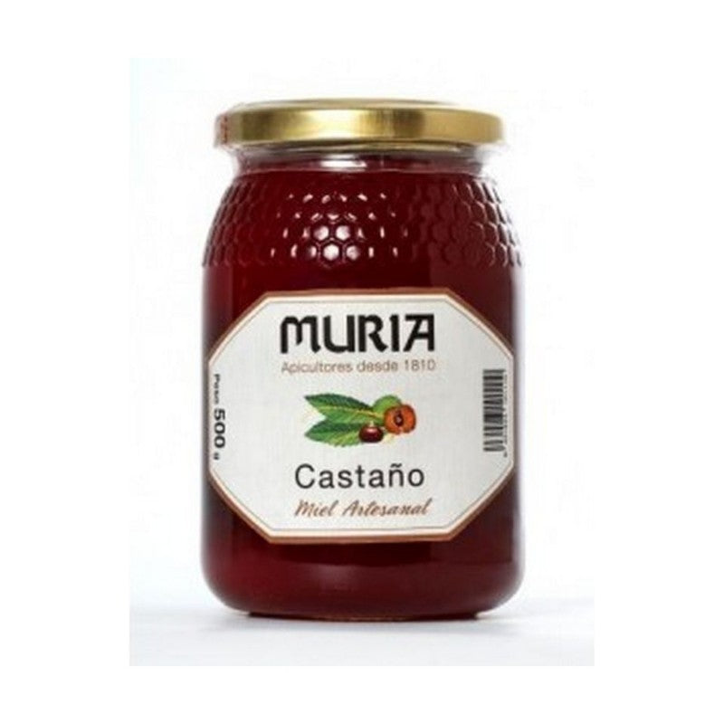 MIEL CASTAÑO ARTESANAL MURIA 500gr