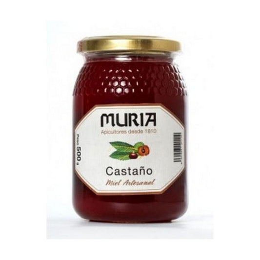 MIEL CASTAÑO ARTESANAL MURIA 500gr