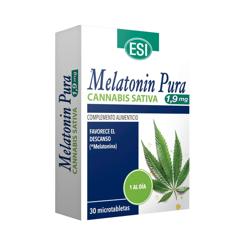 MELATONINA PURA C/CANNABIS SATIVA 30tab.