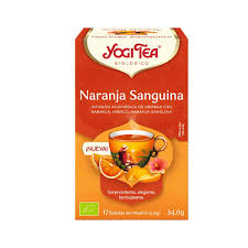 YOGI TEA NARANJA SANGUINA 17sob.
