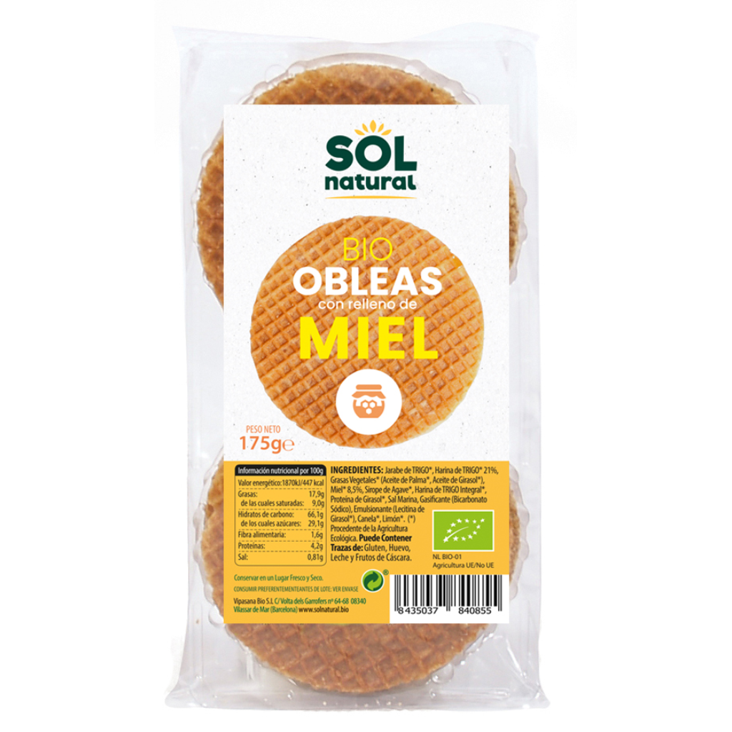 OBLEAS C/MIEL BIO 175gr