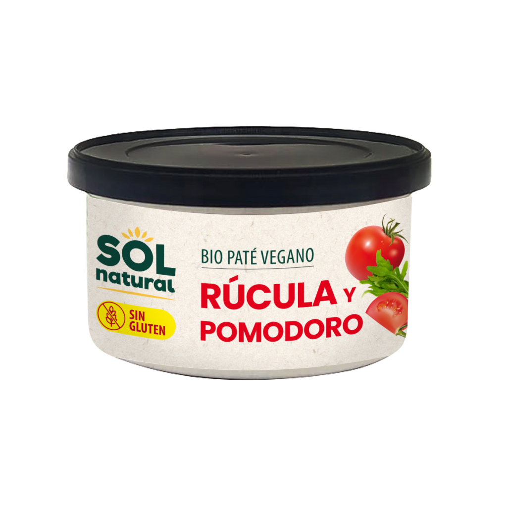 PATÉ RÚCULA  POMODORO 125gr