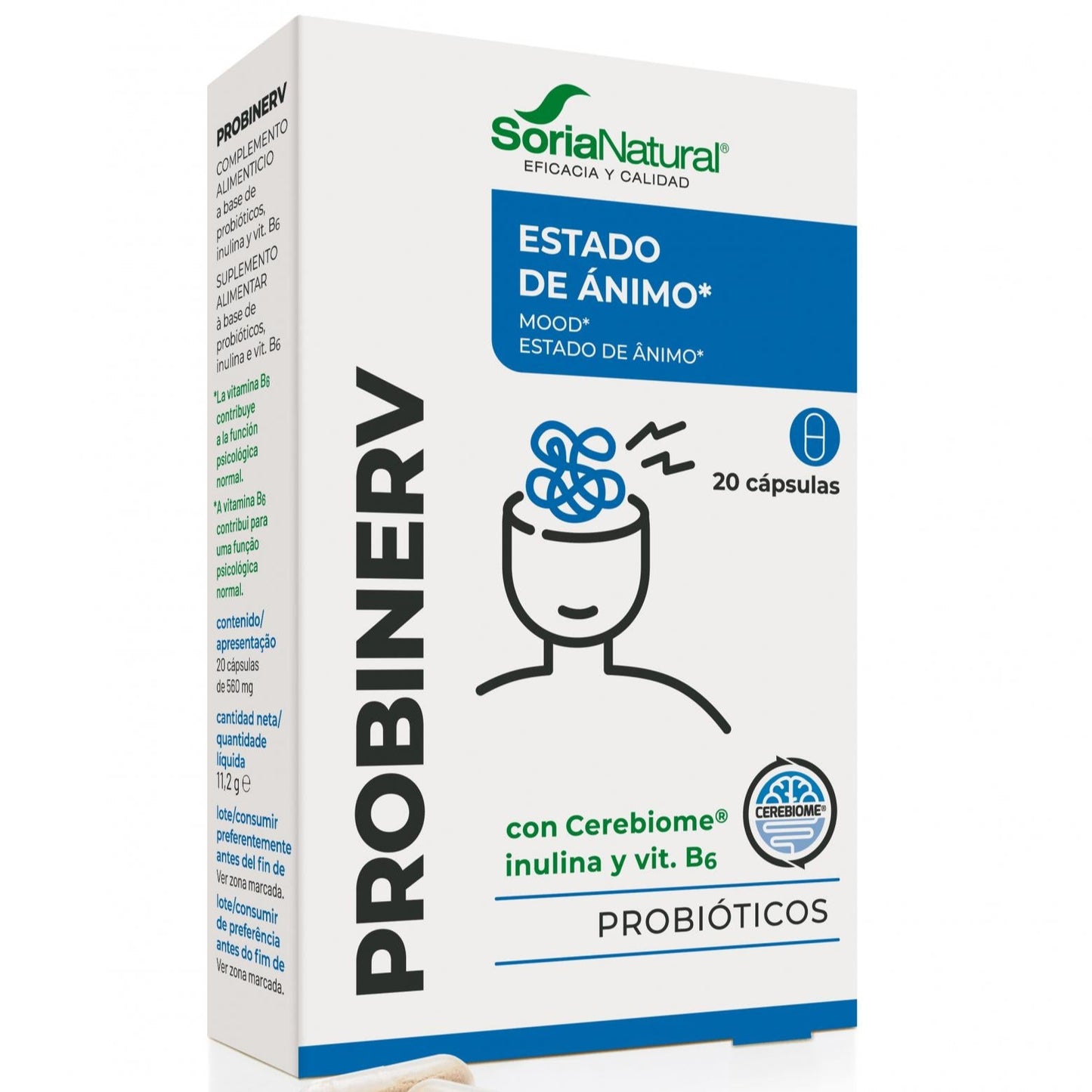 PROBINERV 20cápsulas